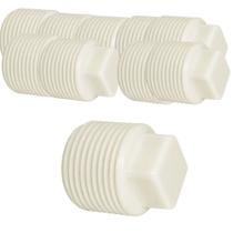 Kit 10 plug rosca 3/4" plastubos 96134 tampao
