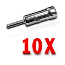 Kit 10 Plugs Adaptador de Antena Universal Macho