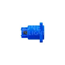 Kit 10 Plugs Conector Powercon Fêmea Painel Azul