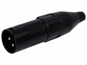 Kit 10 Plugs Conector Xlr Canon Macho/femea Microfone Dmx
