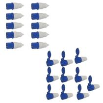 Kit 10 Plugs Industrial Femea + 10 Plugs Industrial Macho
