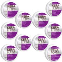 Kit 10 Pomada Estilizadora Tipo Teia Keraform 40g - Skafe