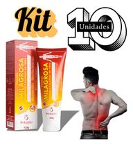 Kit 10 Pomada Milagrosa Bio Instinto Ervas Alívia Dor Neutra Kit 10 Pomada Milagrosa Bio Instinto Ervas Alívia Dor Neutra