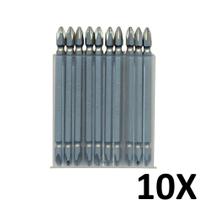 Kit 10 Pontas Bits Philips Ph2 Torque Alto 110Mm Wurth Kit 10 Pontas Bits Philips Ph2 Torque Alto 110Mm Wurth