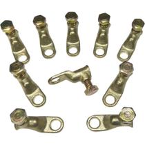 Kit 10 Ponteira Pequena Terminal de Bateria para Cabo de 10 até 25mm Kit 10 Ponteira Pequena Terminal de Bateria para Cabo de 10 até 25mm