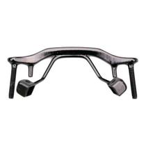 Kit 10 Pontes De Metal Para Óculos Aço Inox - Cinza Grafite