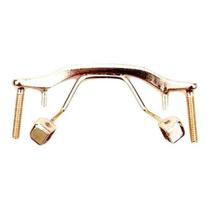 Kit 10 Pontes De Metal Para Óculos Aço Peça Inox - Dourado