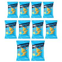 KIT 10 PopCorners Snack de Pipoca Sabor Queijo Suave 57g KIT 10 PopCorners Snack de Pipoca Sabor Queijo Suave 57g
