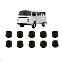 Kit 10 Porca Fixação Roda Kombi 82 M14x1,50 Kit 10 Porca Fixação Roda Kombi 82 M14x1,50