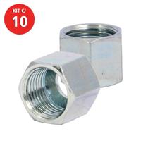 Kit 10 Porca Sextavada Din Serie Leve M26-1.5xT18 Belenus
