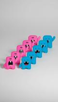 Kit 10 Porta Dentes de Leite Infantil Monstros Divertidos Kit 10 Porta Dentes de Leite Infantil Monstros Divertidos