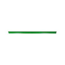 Kit - 10 Porta Etiqueta Simples 90 Cm Verde Com Acrílico New Plus/plus - Sa Gôndolas