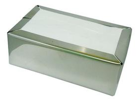 Kit 10 Porta Guardanapo P/ Papel Tv Inox - Deitado Kit 10 Porta Guardanapo P/ Papel Tv Inox - Deitado