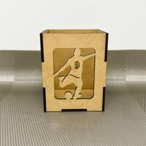 Kit 10 Porta Lápis Futebol MDF Lembrancinha Times
