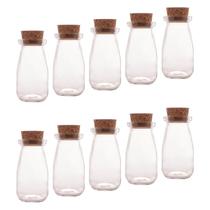 Kit 10 Porta Mantimento Mini De Vidro Com Rolha 100Ml Lyor Kit 10 Porta Mantimento Mini De Vidro Com Rolha 100Ml Lyor