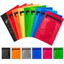 Kit 10 Porta Ordem Serviço Óticas C210 PVC Zíper 22x23,6cm para Receitas