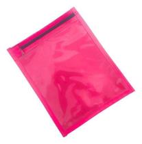 Kit 10 Porta Ordem Serviços Ótica Envelope Com Ziper - Rosa