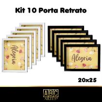 Kit 10 Porta retrato 20x25 com Proteção em Acrílico