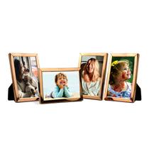 Kit 10 Porta Retratos Foto 10x15 Rosé Gold