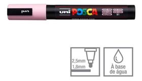 Kit 10 Poscas Pc-5m Caneta Rosa Claro Ponta 1.8 a 2.5mm