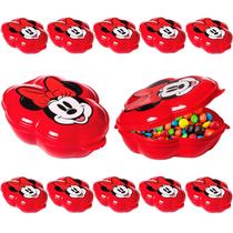 Kit 10 Pote de Lembranças para festa Infantil Minnie Vermelho