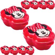 Kit 10 Pote Minnie Lembrancinhas Festa aniversario Infantil