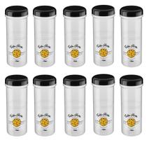 Kit 10 Pote Organizador de Alimentos Multiuso 950 ml 22x8 Cm Kit 10 Pote Organizador de Alimentos Multiuso 950 ml 22x8 Cm