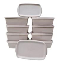 Kit 10 Potes 1.150 Litros Vasilhas De Alimentos Mantimentos Marmita