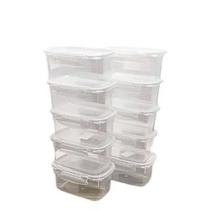 Kit 10 potes alto com travas 460 ml