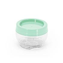 Kit 10 Potes Organizadores 155ml Tons Pastéis Gire e Trave Empilha Fácil BPA Free Plasútil Kit 10 Potes Organizadores 155ml Tons Pastéis Gire e Trave Empilha Fácil BPA Free Plasútil