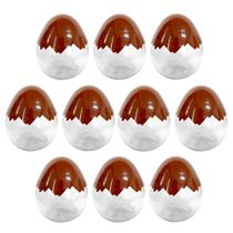 Kit 10 Potes para Chocolate e Doces Tampa de Rosca Páscoa