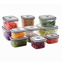 Kit 10 Potes Vasilha De Plásticos Herméticos Electrolux Com Tampa Kit 10 Potes Vasilha De Plásticos Herméticos Electrolux Com Tampa