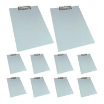 Kit 10 Pranchetas A4 MDF Com oficio prendedor Eficiente de metal Stalo Kit 10 Pranchetas A4 MDF Com oficio prendedor Eficiente de metal Stalo