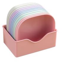 Kit 10 Pratinhos Coloridos em Bambu Eco para Uso Diário Kehome