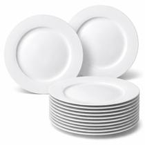 Kit 10 Pratos Melamina Buffet Restaurante Bar Atacado 17,5cm