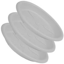 kit 10 Pratos Para Vaso Redondo Jardim plástico abs todas as cores e medidas