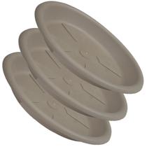 kit 10 Pratos Para Vaso Redondo Jardim plástico abs todas as cores e medidas kit 10 Pratos Para Vaso Redondo Jardim plástico abs todas as cores e medidas