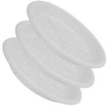 kit 10 Pratos Para Vaso Redondo Jardim plástico abs todas as cores e medidas