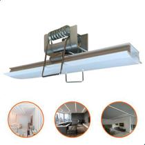 Kit 10 Presilha Borboleta Mola Fixar Perfil Led Gesso Drywal