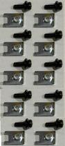 Kit 10 Presilhas Carenagem Farol Biz 100 125 Fan Titan pcx Kit 10 Presilhas Carenagem Farol Biz 100 125 Fan Titan pcx