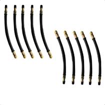 Kit 10 Prolongador Borracha P/ Pneu Caminhao e Onibus 210MM Kit 10 Prolongador Borracha P/ Pneu Caminhao e Onibus 210MM