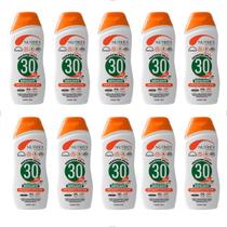 Kit 10 Protetor Filtro Solar FPS30 120ml Com Repelente Nutriex Kit 10 Protetor Filtro Solar FPS30 120ml Com Repelente Nutriex