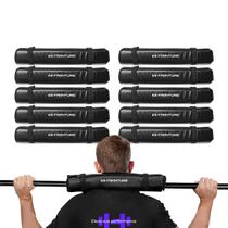 KIT 10 Protetores de Barra para Agachamento Exercicios Espuma Academia Fitness Treinamento em Casa Musculação Proteção