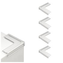 Kit 10 Protetores de Quina em Silicone para Móveis, Cantoneira de Segurança Infantil