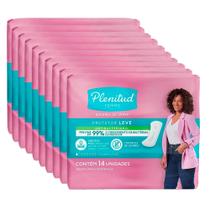 Kit 10 Protetores Diário Plenitud Femme Leve Com 14 Unidades