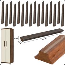 Kit 10 Puxador Combate Multiuso Armario Cozinha Balcão Bufet