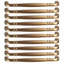 Kit 10 Puxadores Alça para Móveis Dourado 1767 Grenade Armários Gavetas Torralba Kit 10 Puxadores Alça para Móveis Dourado 1767 Grenade Armários Gavetas Torralba