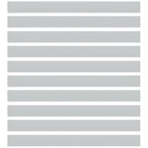 Kit 10 Puxadores Linear Reto Cinza Móveis 20cm Libero Nuovo Torralba Cômoda Guarda Roupa