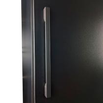 Kit 10 Puxadores Madri Grande com 34cm e furação em 250mm e 320mm Preto - EdeCasaMóveis Kit 10 Puxadores Madri Grande com 34cm e furação em 250mm e 320mm Preto - EdeCasaMóveis