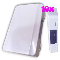 Kit 10 Quadro Caixa sem Disjuntor Sobrepor Parafusar Ar Condicionado Motor Portão